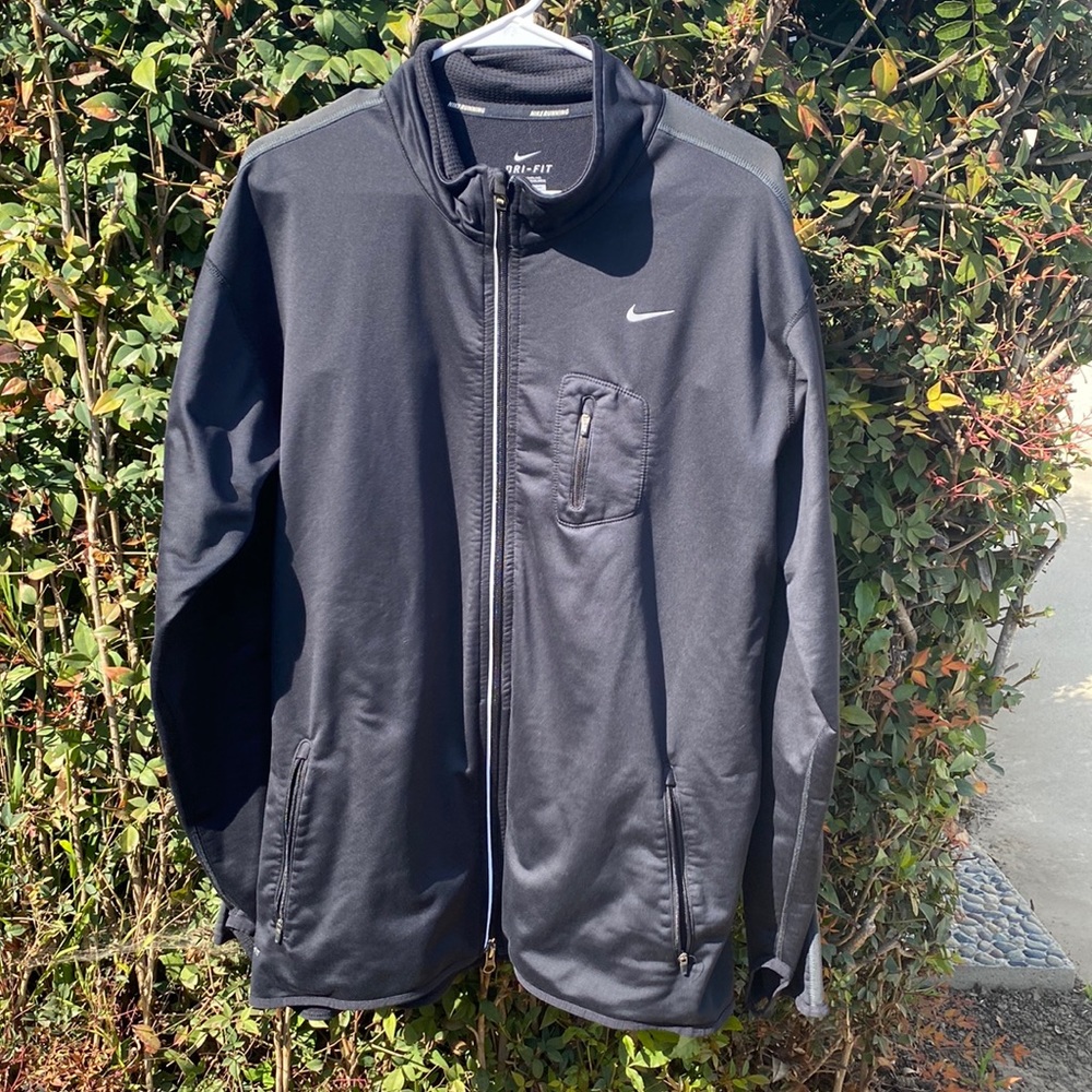 EUC Dry-fit Nike Zip-up Running Jacket